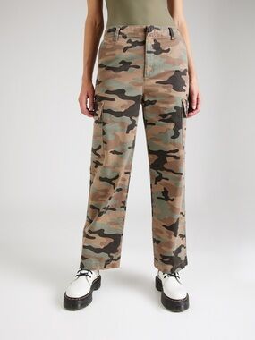 NWT Gap Camo High Rise Cargo Trousers Size 4 Petite